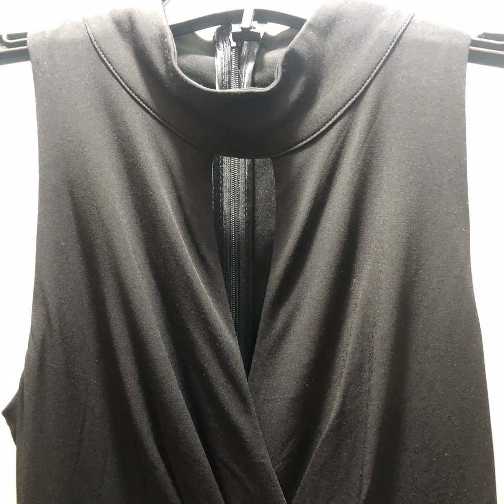 le chateau Black Sleeveless Tiered Dress - Picture 3 of 7